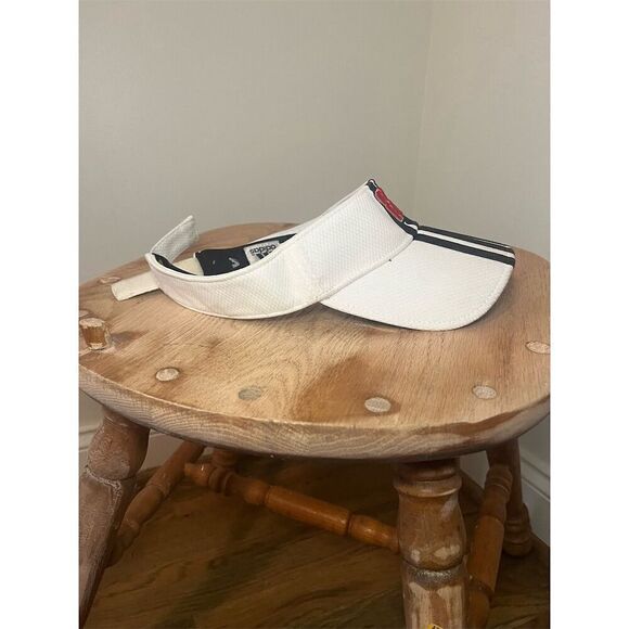 Adidas Dale Earnhardt Jr. 88 NASCAR White Visor Unisex Adult - Picture 7 of 8